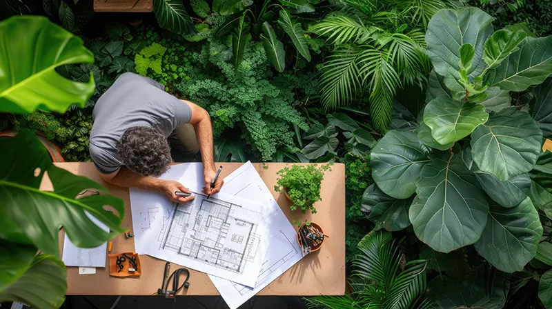 Dessin paysager Makett